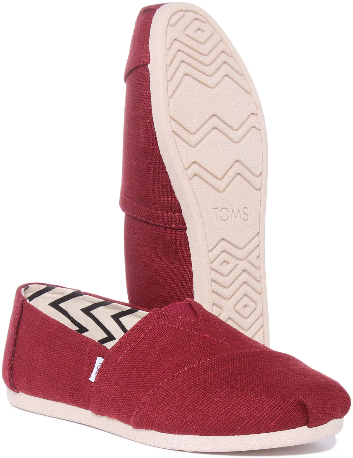 Toms Alpargata In Cherry For Women