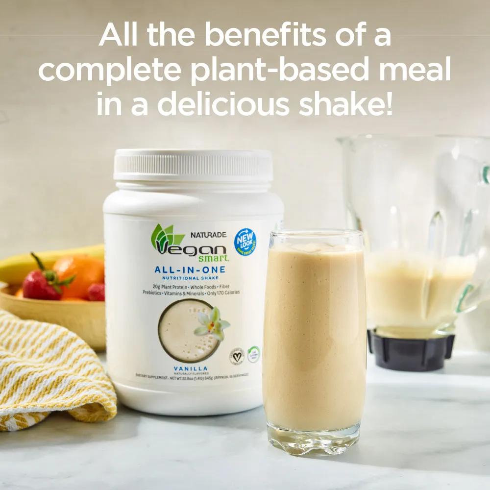 VeganSmart All-In-One Nutritional Shake - Vanilla (15 Servings)