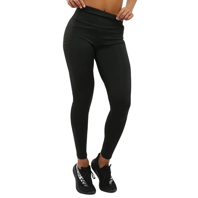 VenusFox High Waist Workout Push Up Leggings with Pockets