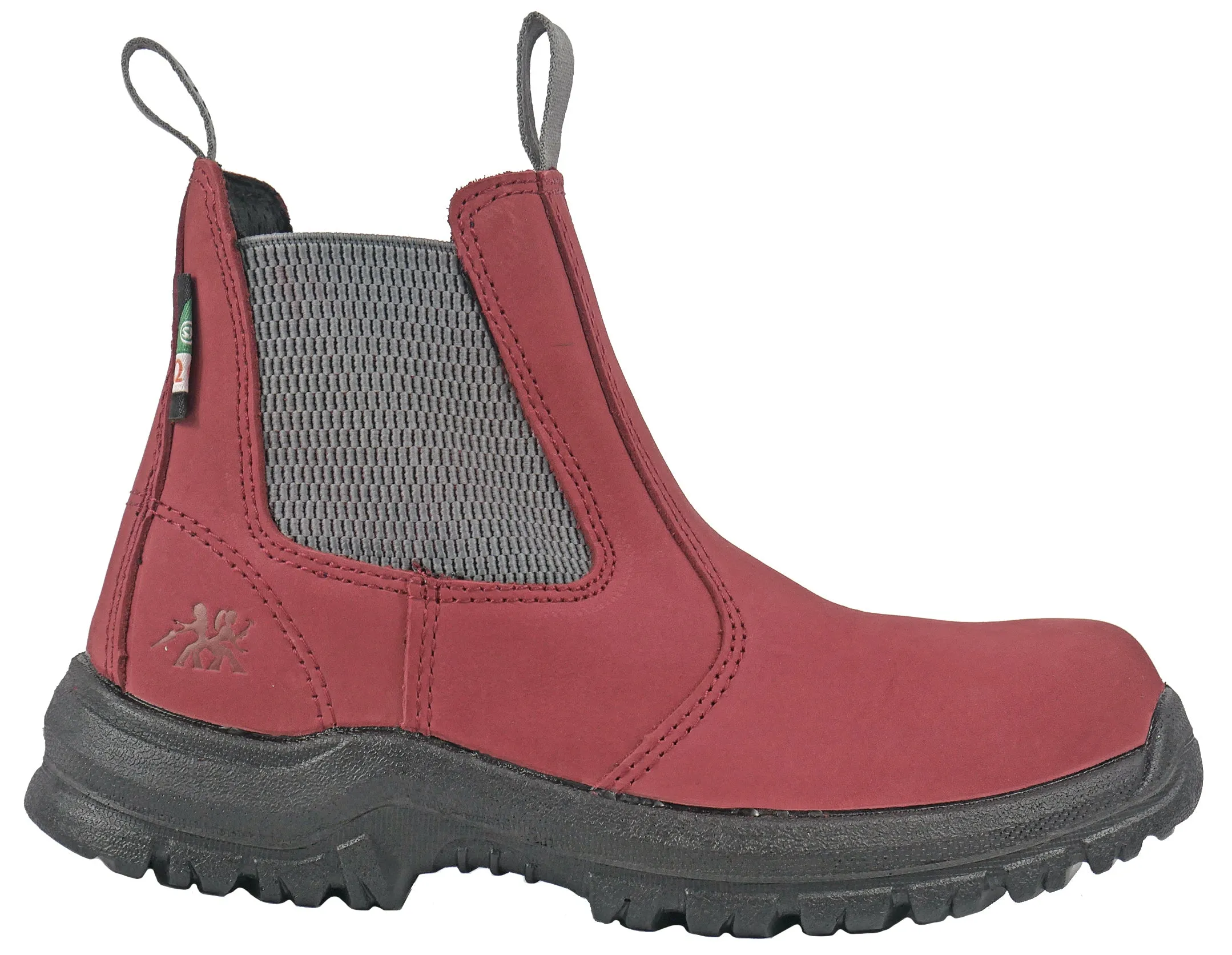 Women's Moxie Angelina Red, EH, PR, SR, Pull On Composite Toe Boot